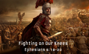 Fighting on our knees
